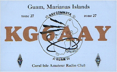 KG6AAY ... Finegayan, Guam