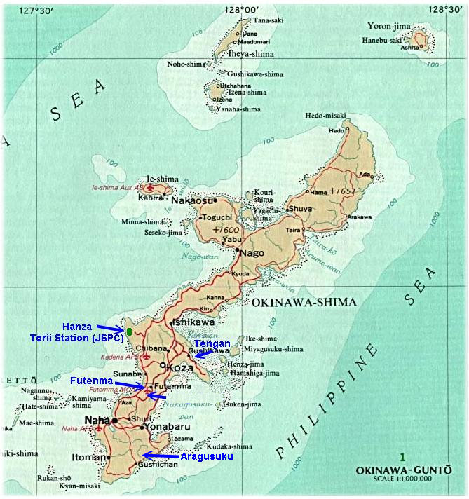 Map Of Okinawa 2 