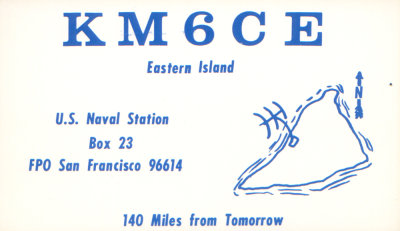 KM6CE Midway Islands .. circa 1969