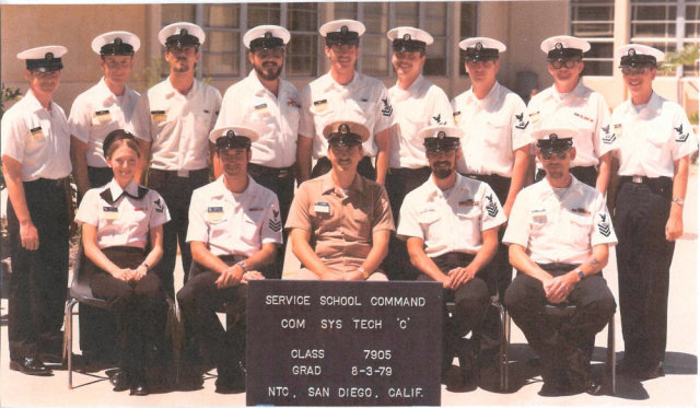 NTC San Diego, CA - COMSYSTECH "C" School, Class 7905 - August 1979