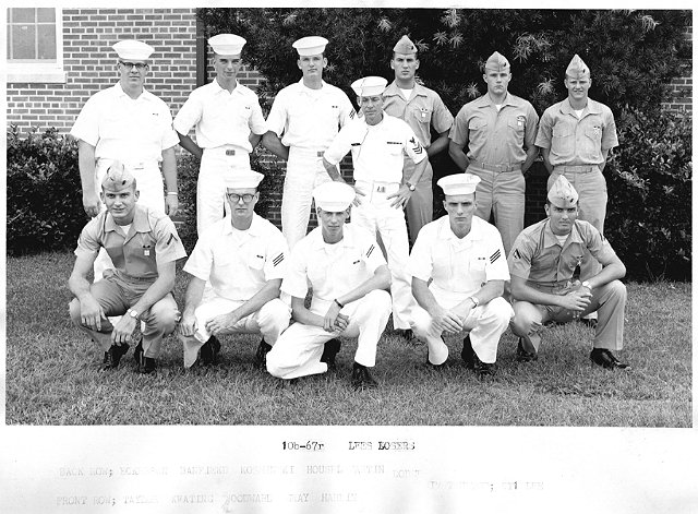 Corry Field CT School Advanced Class 10B-67(R) Oct 1967 - Instructor: CT1 Lee