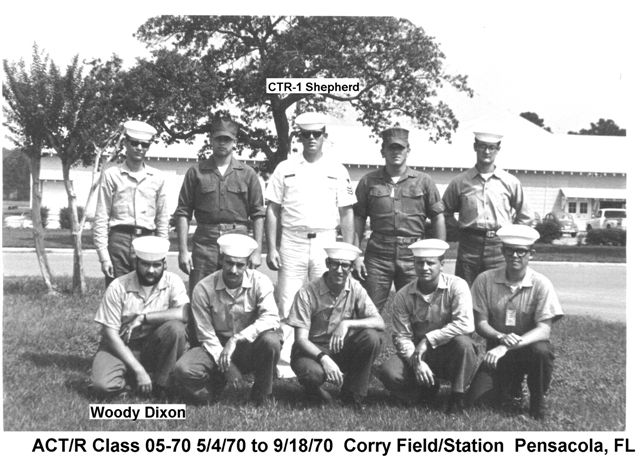 Corry Field CT School CTR Class May 1970 - Sep 1970 - Instructor: CTR1 Shepherd