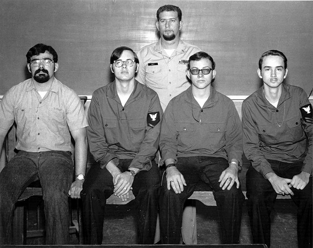 AN/FLR-15 School Graduates D. Knott Instructor circa '73