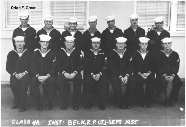 Imperial Beach (IB) Advanced Class 4A-56(O) Sep 1955 - Instructor CT1 Beck