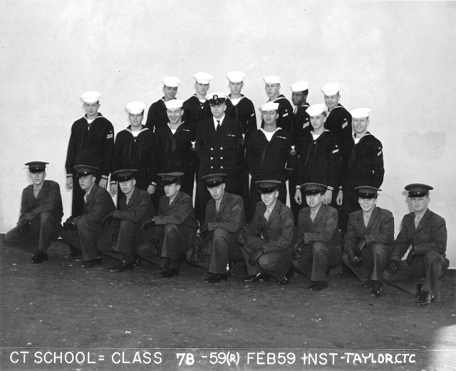 Imperial Beach (IB) Advanced Class 7B-59(R) Feb 1959 - Instructor CTC Taylor
