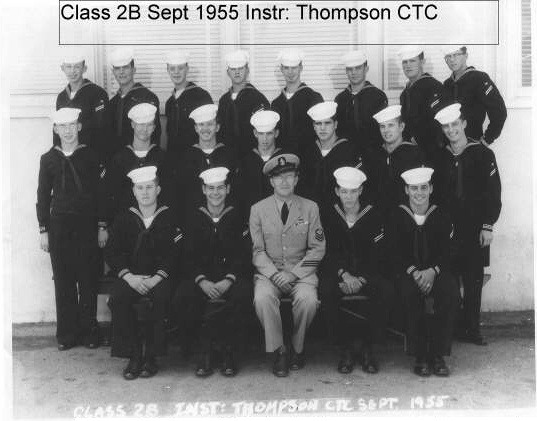 Imperial Beach (IB) Basic Class 2B-56(R) Sep 1955 - Instructor CTC Thompson