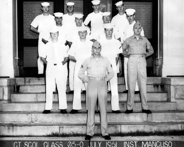 Corry Field CTO School Class 05-61(O) July 1961 - Instructor: CPL Mancuso (USMC)