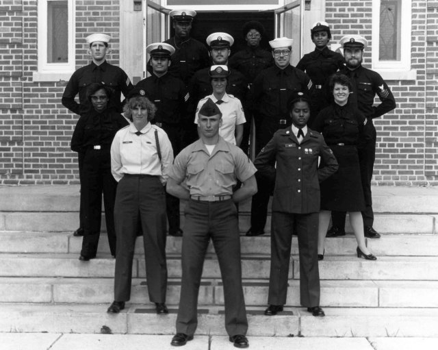 Corry Station (CTR) Basic Class of late 1982 - Instructor:  Unknown
