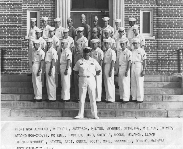 Corry Field CT School Basic Class ?(R) Between 1966-1969 - Instructor:  CTC Foley