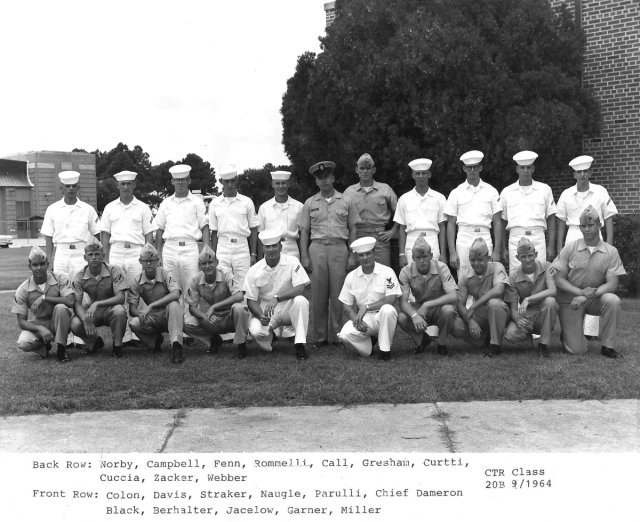 Corry Field (CTR) Advanced Class 20B-64(R) Sep 1964 - Instructor CTC Damron