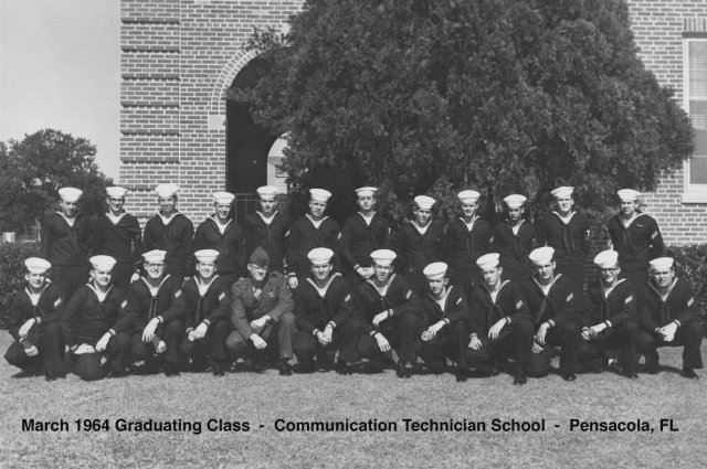 Corry Field CT School CTT Class 09-64(T) March 1964 - Instructor:  CT1 East