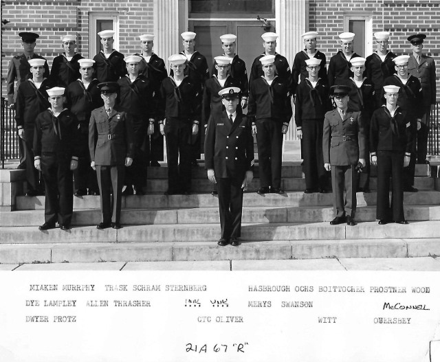 Corry Field CTR School Advanced Class 21A-67(R) March 1968 - Instructor: CTC Oliver