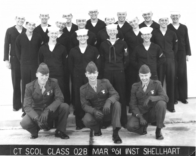 Corry Field CT School Basic Class 02B-61(R) Mar 1961 - Instructor:  CT1 Shellhart