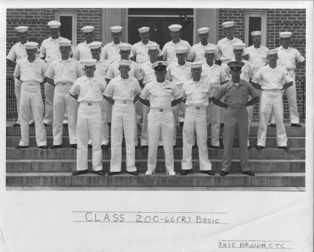 Corry Field CT School Basic Class 20C-66 (R) - June 1966 - Instructor:  CTC Brown